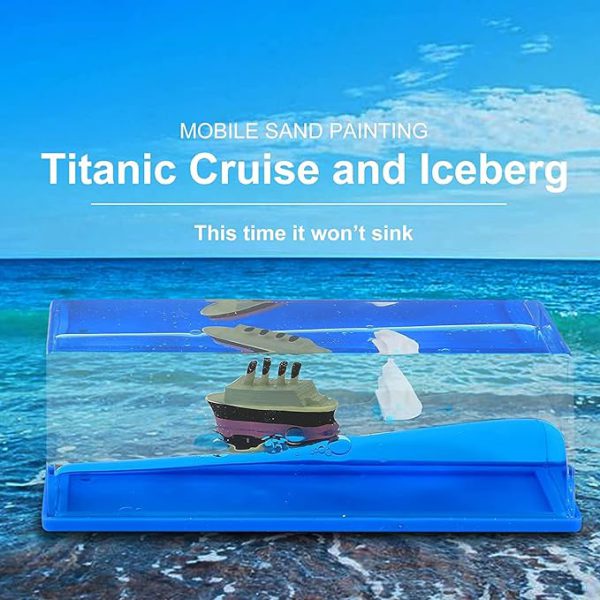 Titanic Cruise Ship & Iceberg Fluid